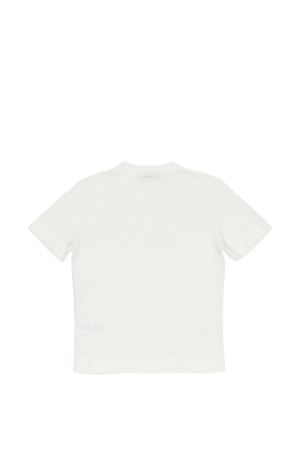 white fabric t-shirt PAOLO PECORA KIDS | PP4179GESSO